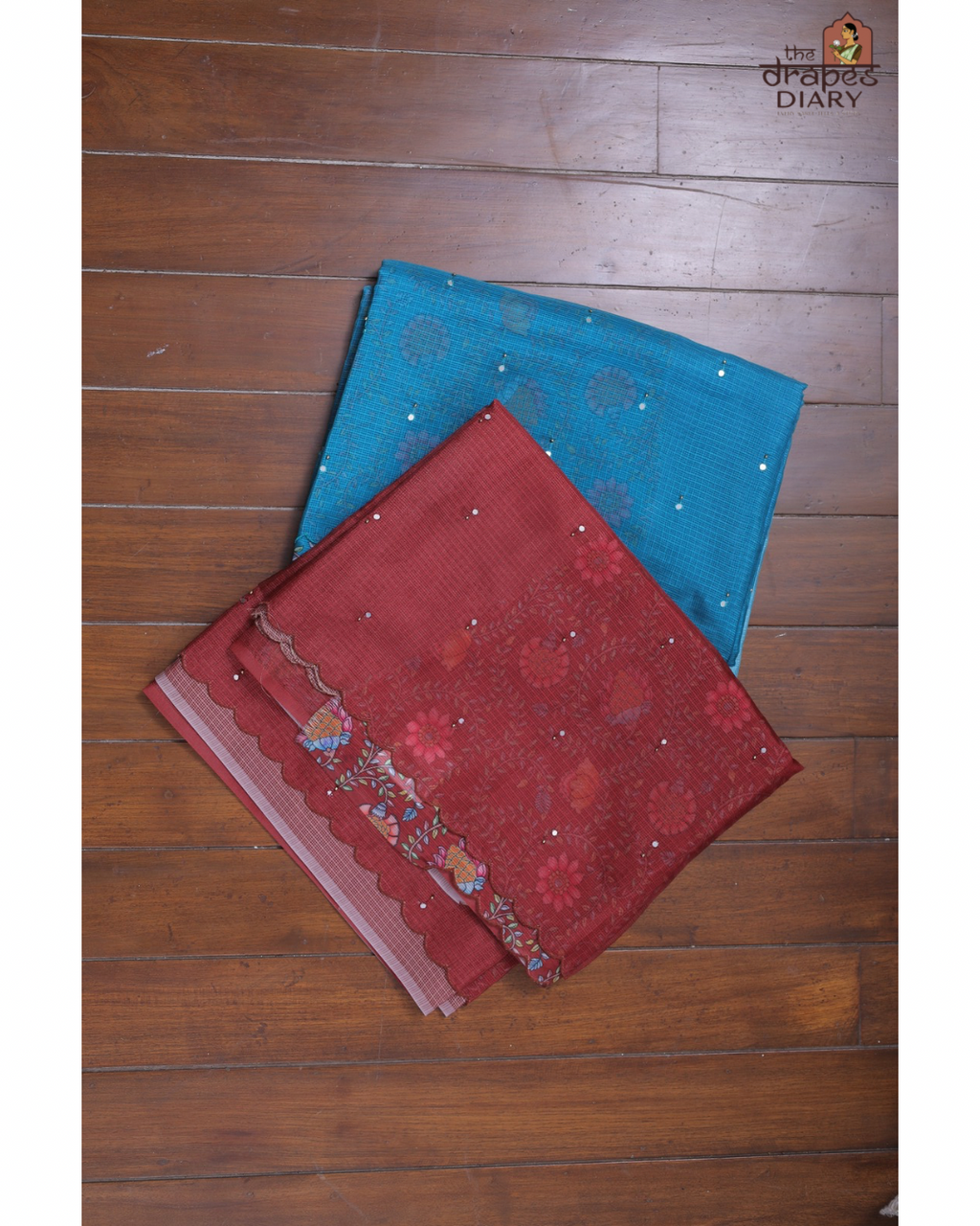 Radiant Glimmer –  Kota Tissue Saree