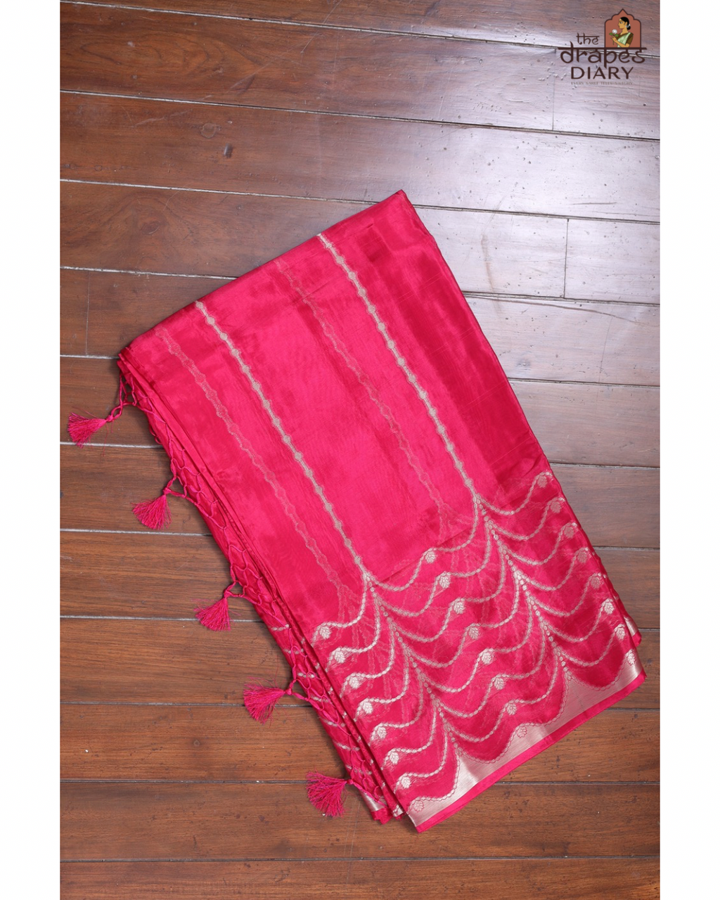 Royal Waves – Paper Silk Saree