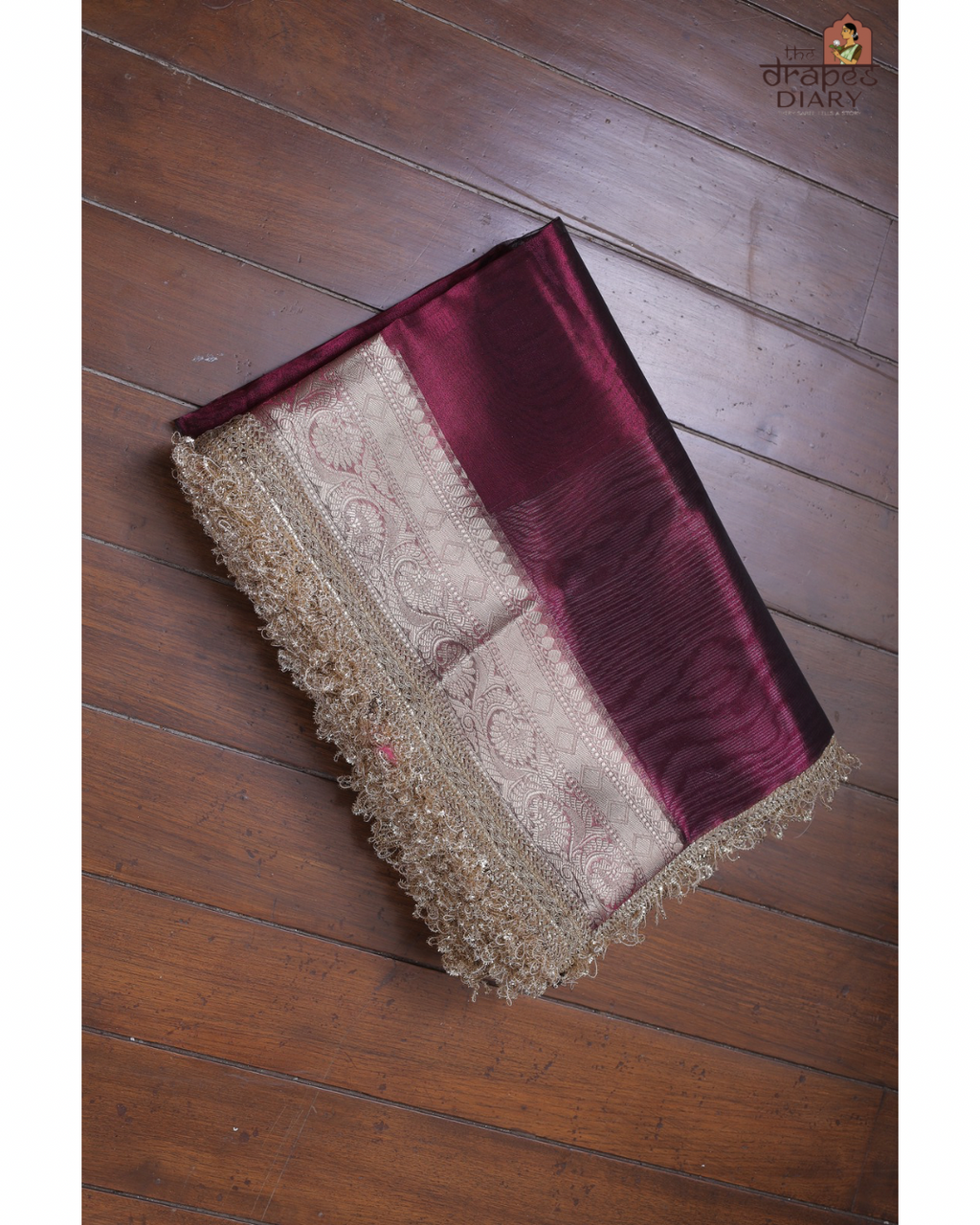 Fuschia Muse – Tissue Saree