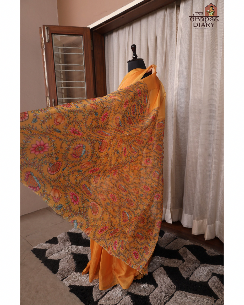 Radiant Glimmer –  Kota Tissue Saree