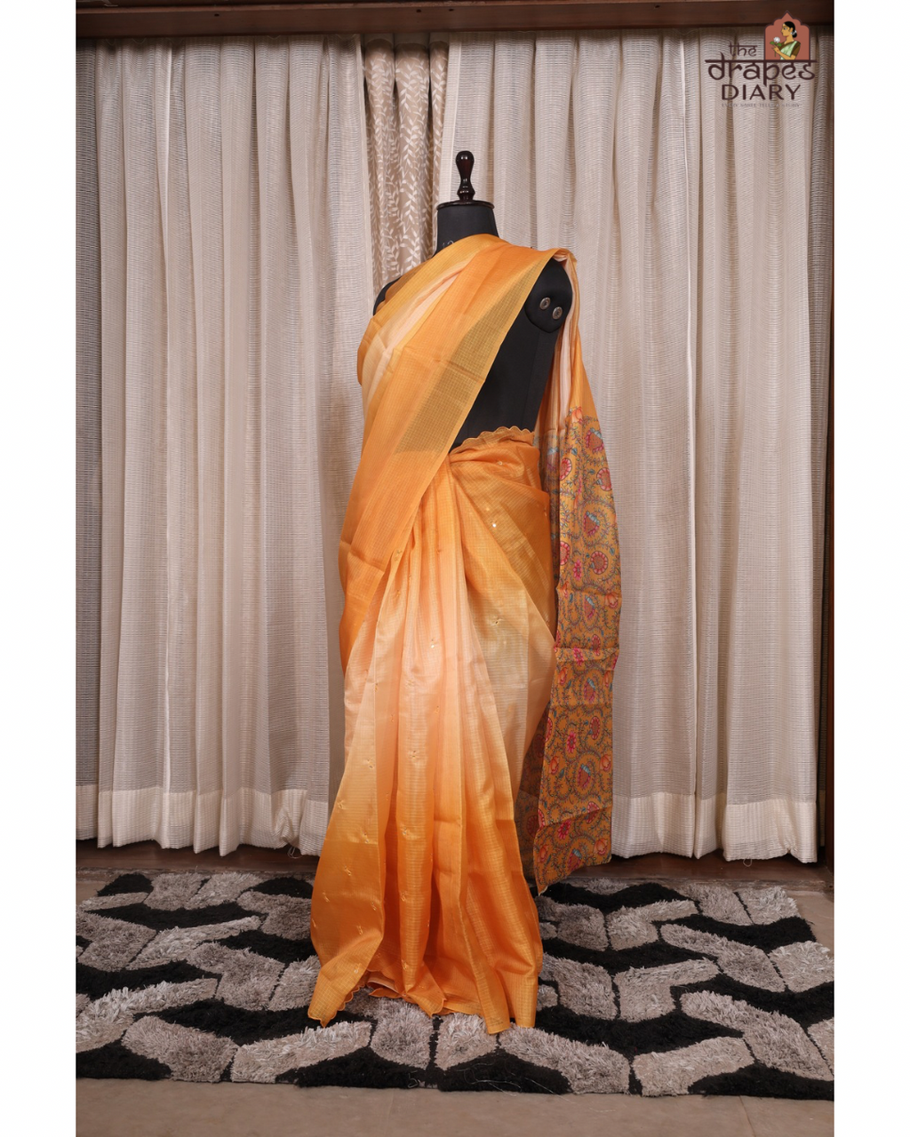 Radiant Glimmer –  Kota Tissue Saree