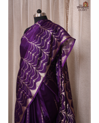 Royal Waves – Paper Silk Saree