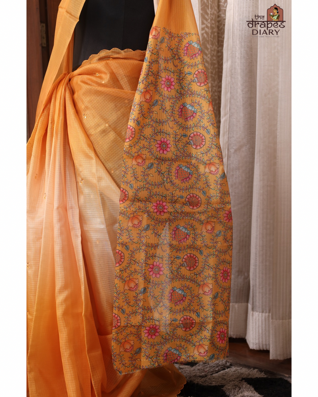 Radiant Glimmer –  Kota Tissue Saree